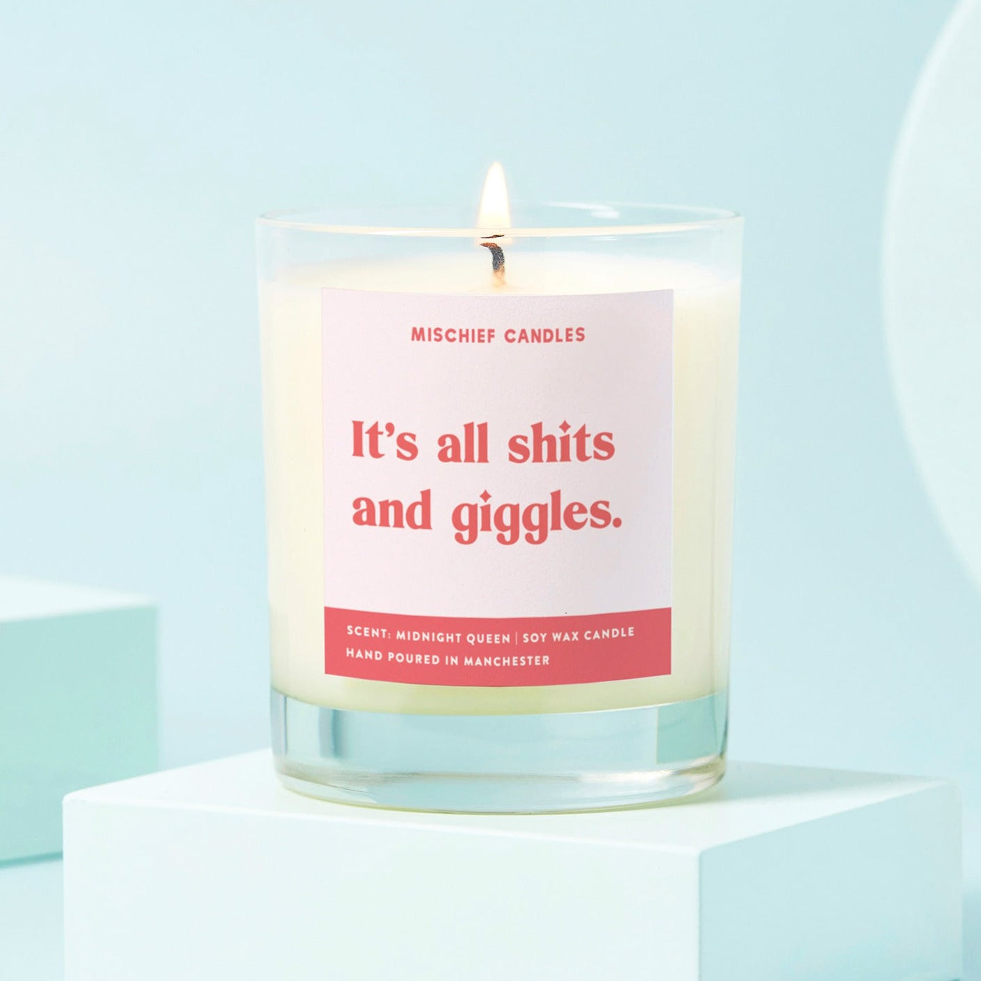 Friendship Gift Funny Gift For Her Candle Shits And Giggles - Candles