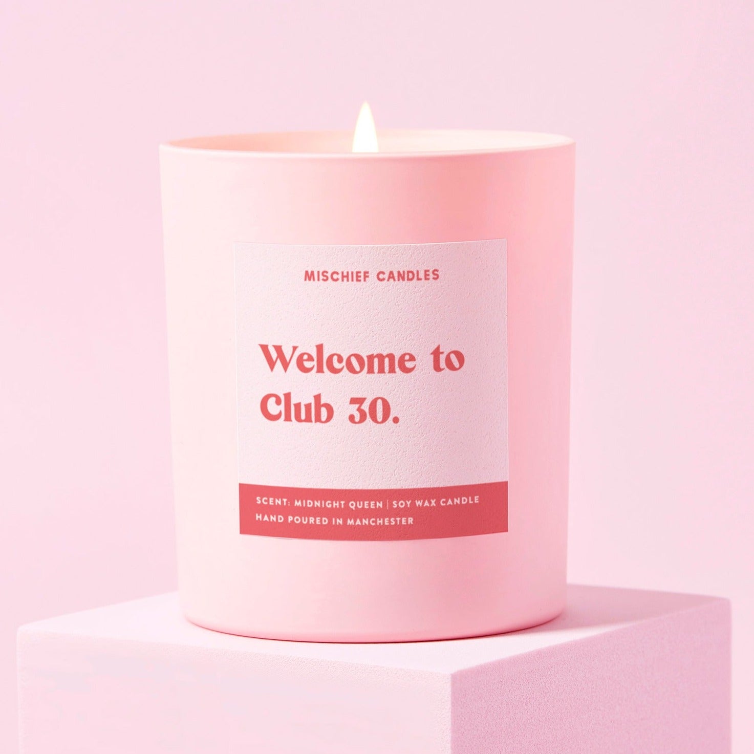 30th Birthday Gift Funny 30th Birthday Gift Funny Candle Club 30 Candle Only - Candles