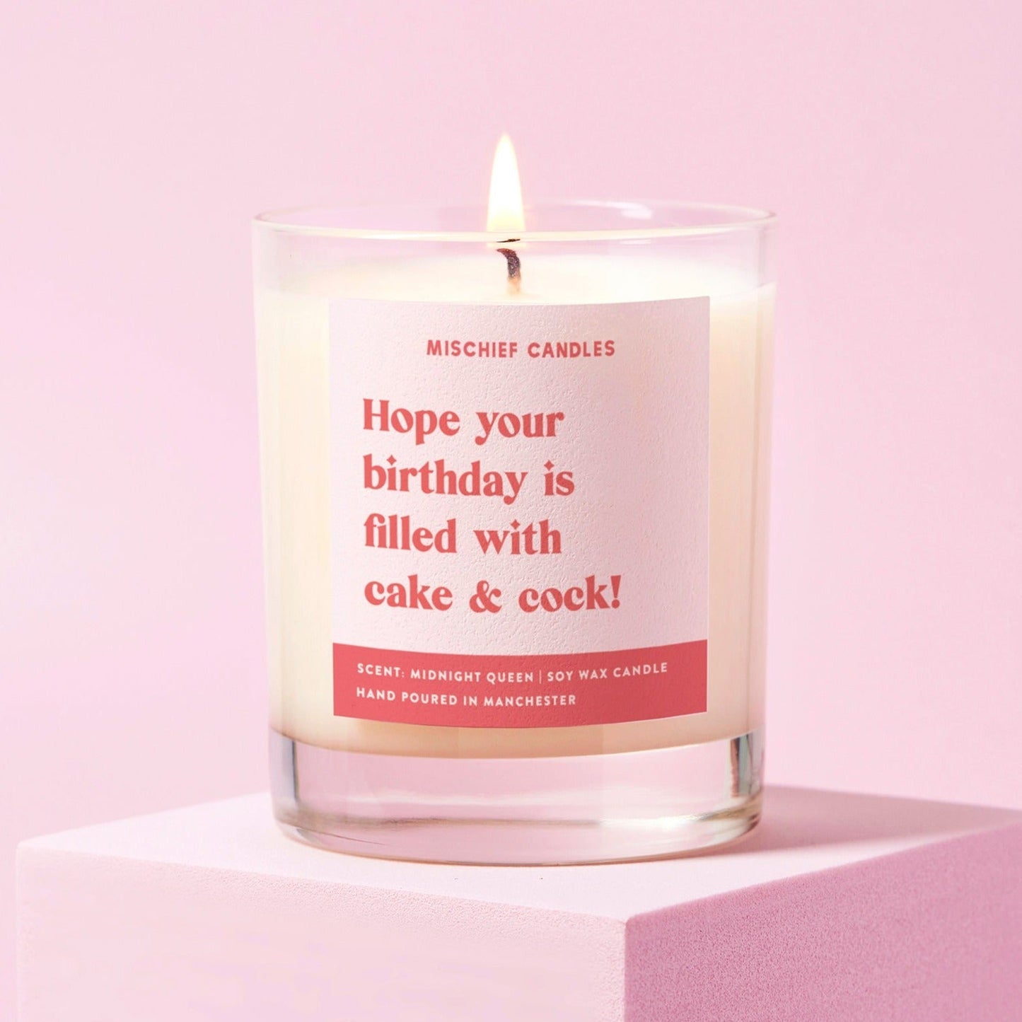 Birthday Gift For Her Funny Birthday Gift Birthday Cake and Cock Candle - Candles