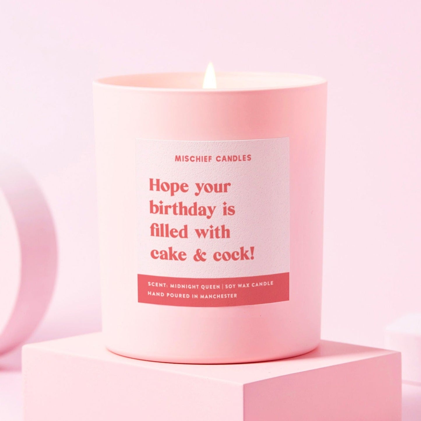Birthday Gift For Her Funny Birthday Gift Birthday Cake and Cock Candle Candle Only - Candles