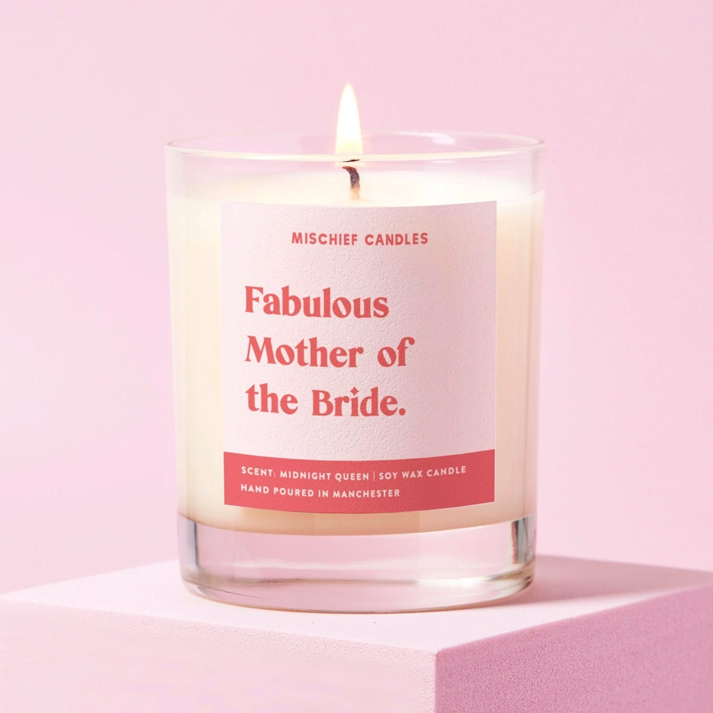 Funny Mother of the Bride Gift Candle Fabulous Mother of the Bride - Candles