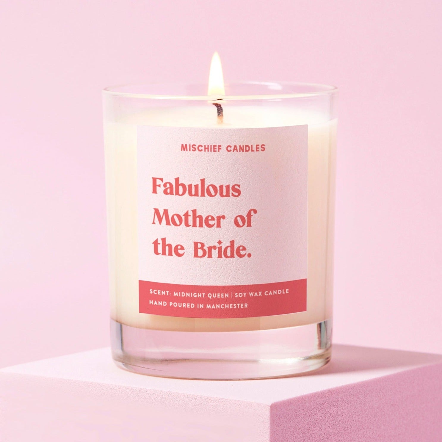 Funny Mother of the Bride Gift Candle Fabulous Mother of the Bride - Candles