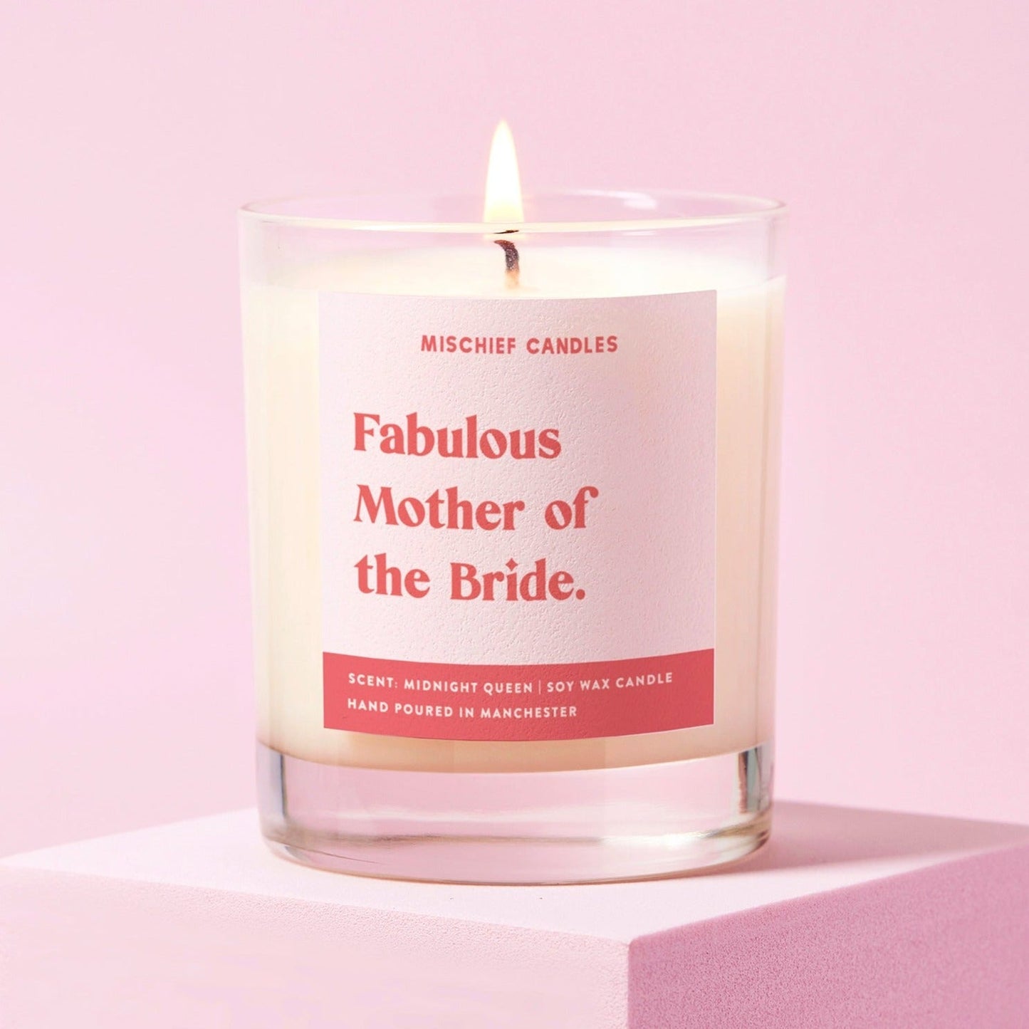 Funny Mother of the Bride Gift Candle Fabulous Mother of the Bride - Candles