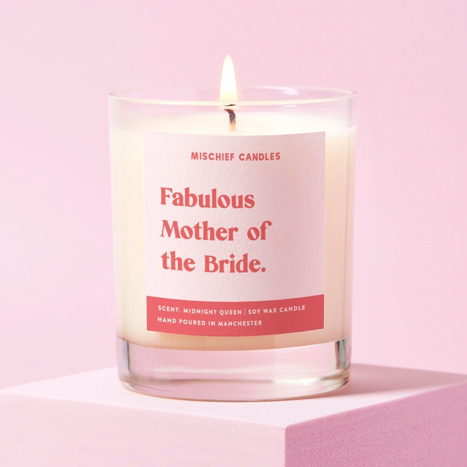 Funny Mother of the Bride Gift Candle Fabulous Mother of the Bride - Candles