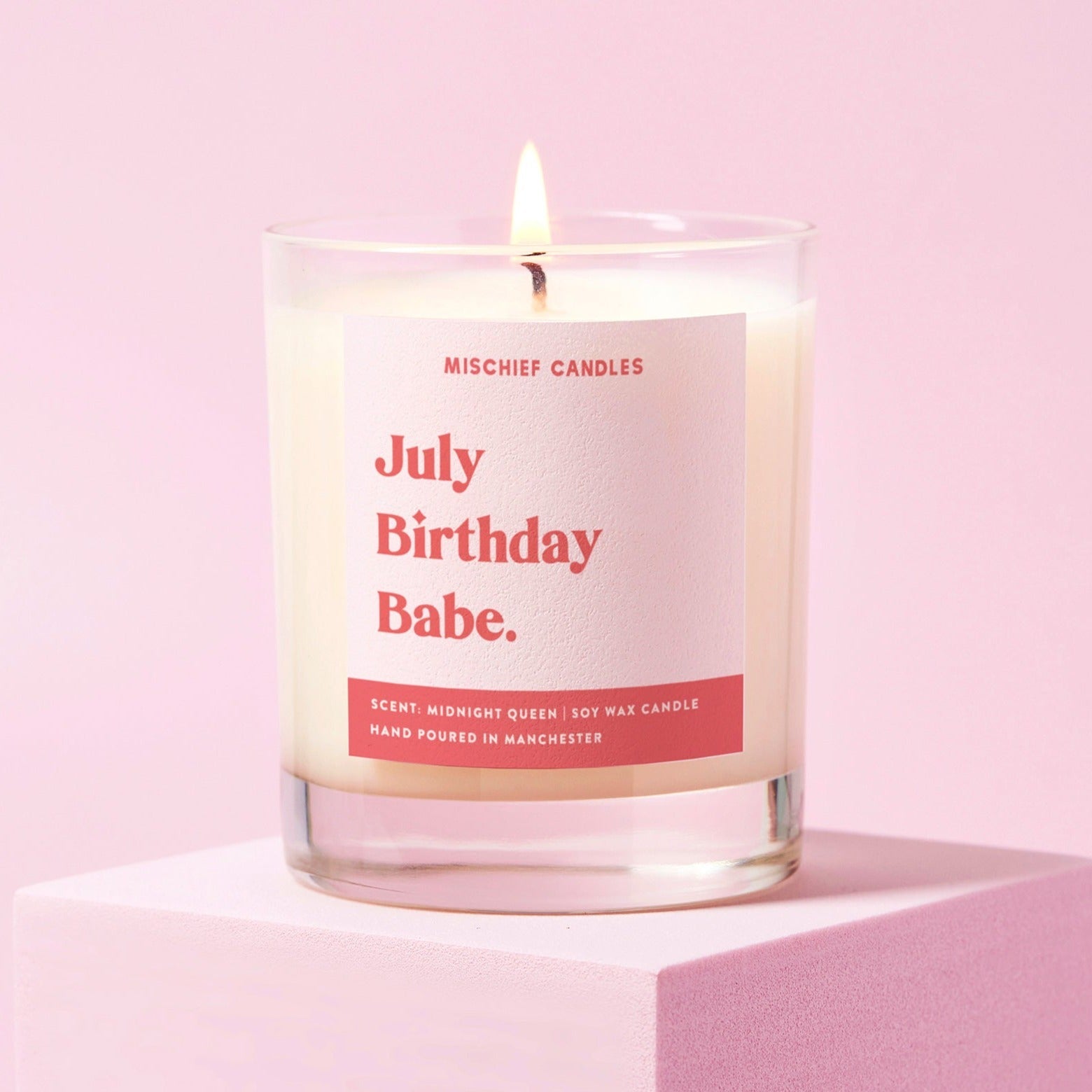 July Birthday Gift Funny Gift Candle July Birthday Babe - Candles