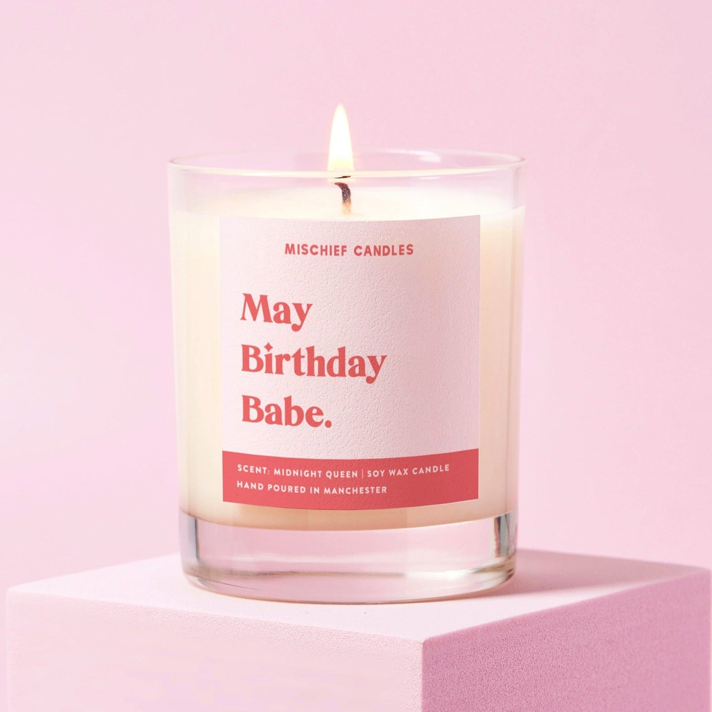 May Birthday Gift Funny Gift Candle May Birthday Babe - Candles