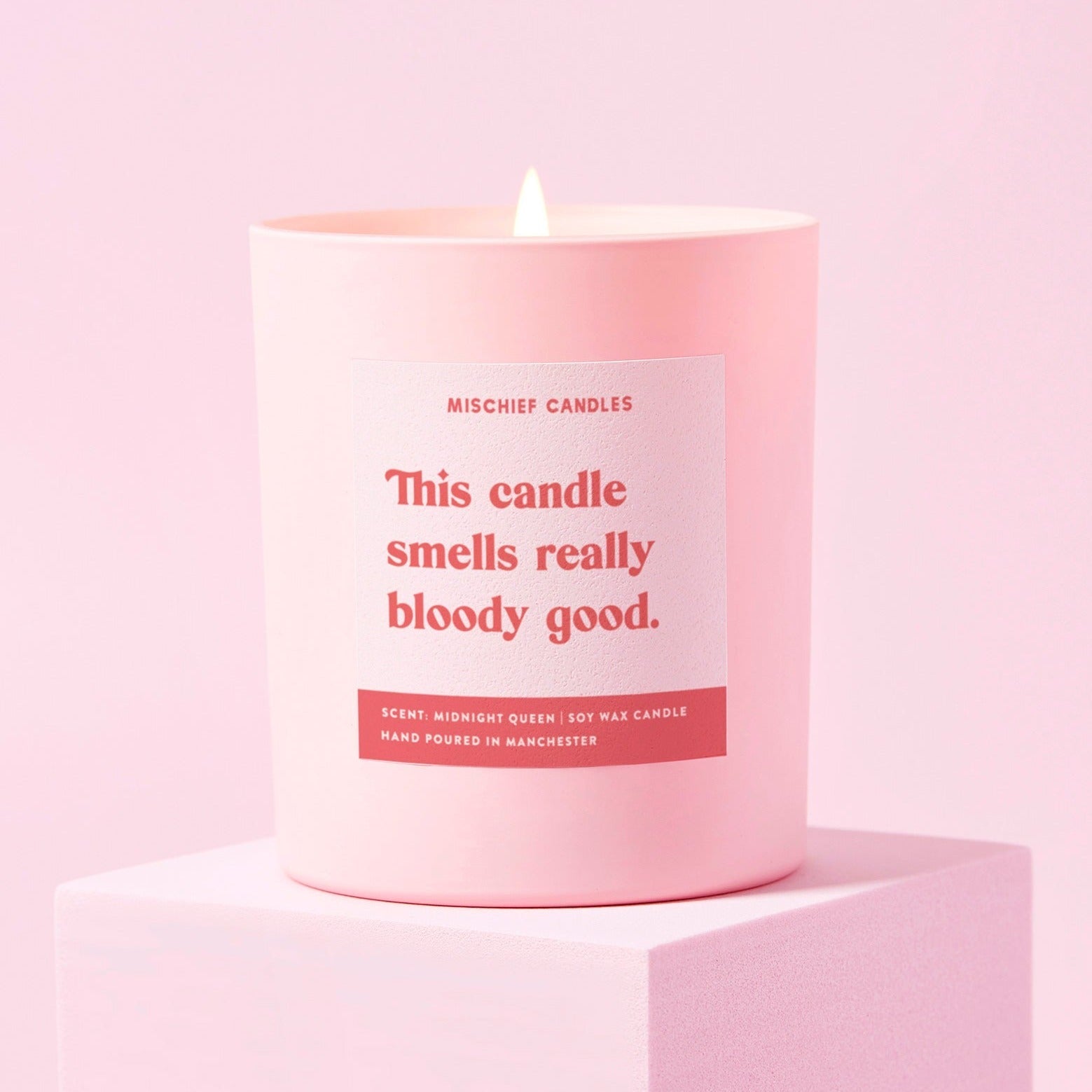 Scented Soy Candle Funny This Candle Smells Bloody Good Candle Only - Candles