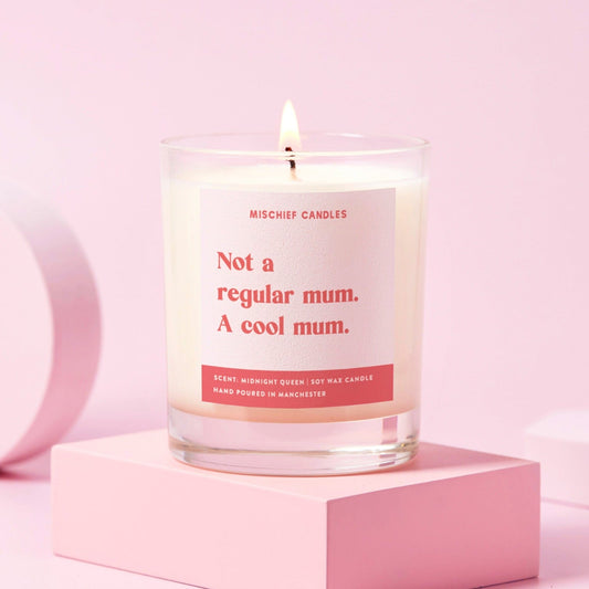 Funny Mum Gift Candle Not Regular Mum Cool Mum - Candles