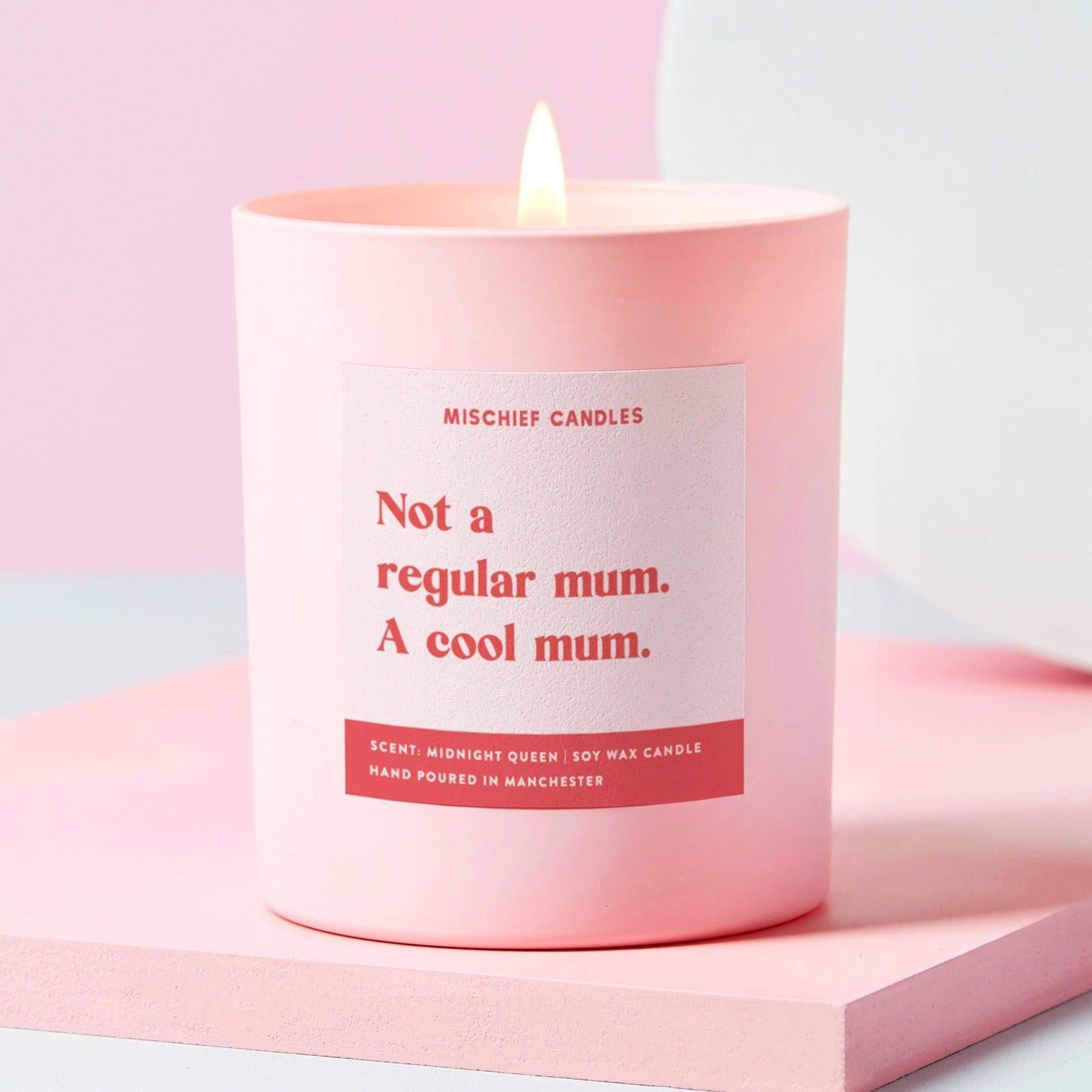 Funny Mum Gift Candle Not Regular Mum Cool Mum Candle Only - Candles