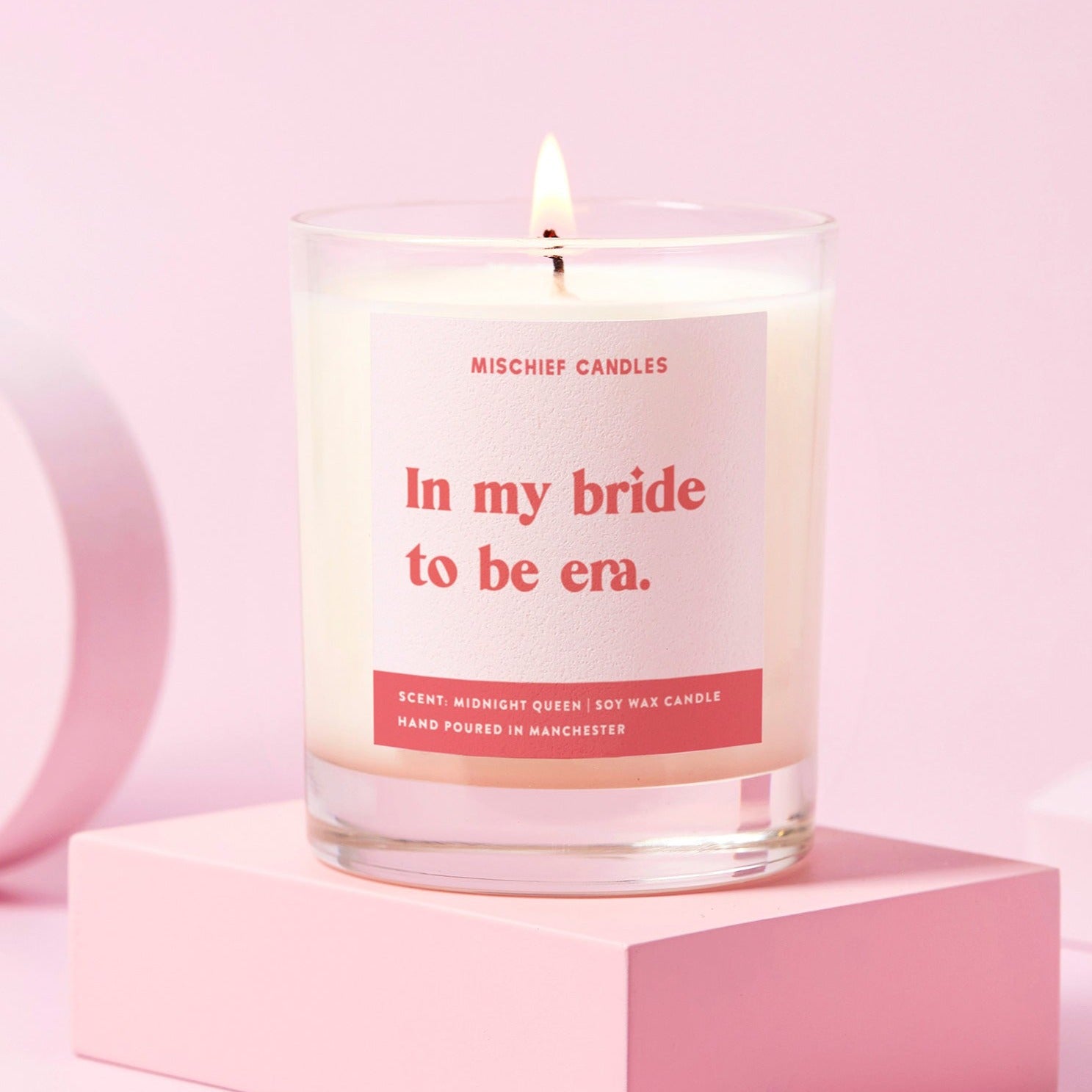 Funny Bride to Be Gift Candle In My Bride To Be Era - Candles