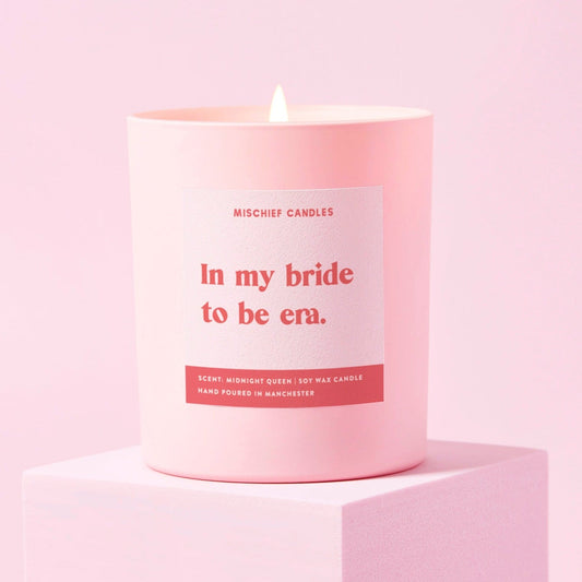 Funny Bride to Be Gift Candle In My Bride To Be Era Candle Only - Candles
