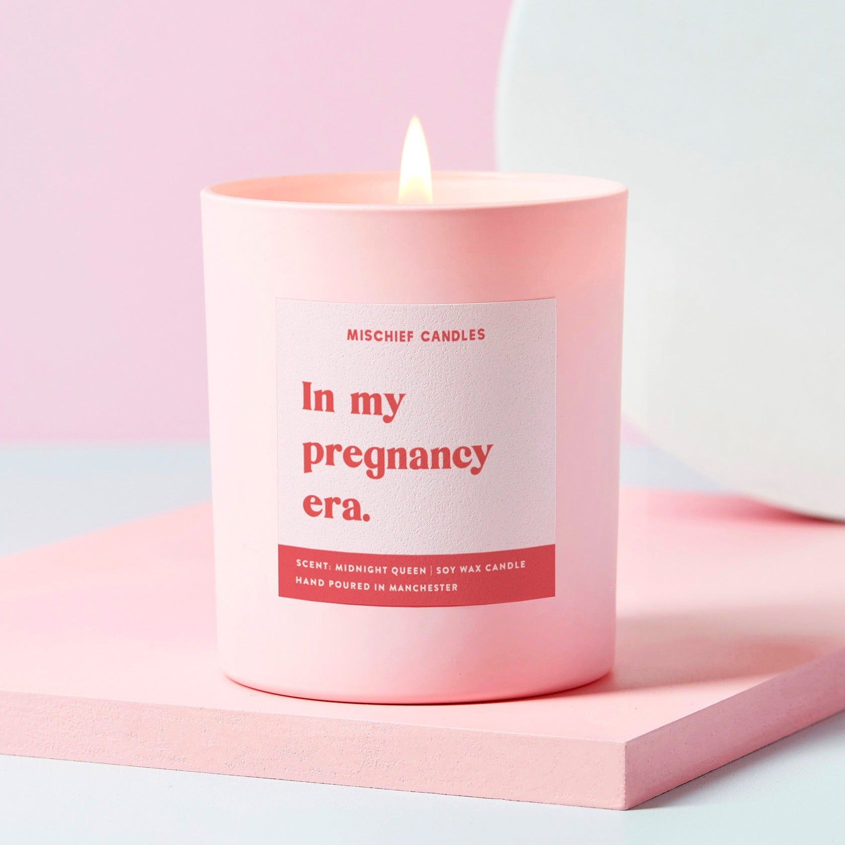 Mum To Be Gift Funny Pregnancy Gift Candle In My Pregnancy Era Candle Only - Candles