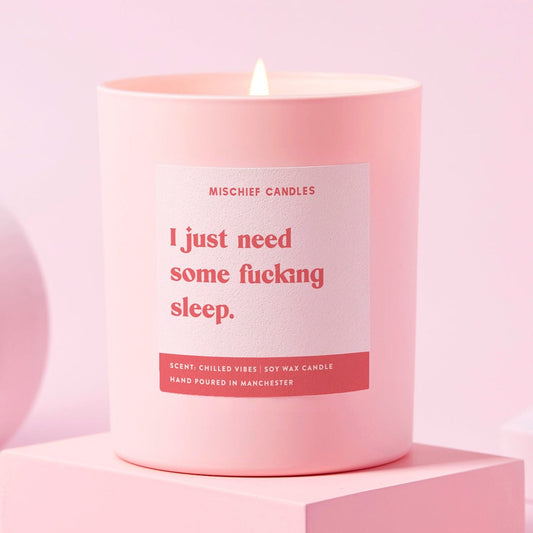 Funny New Mum Gift Need Some Sleep Funny Candle Candle Only - Candles
