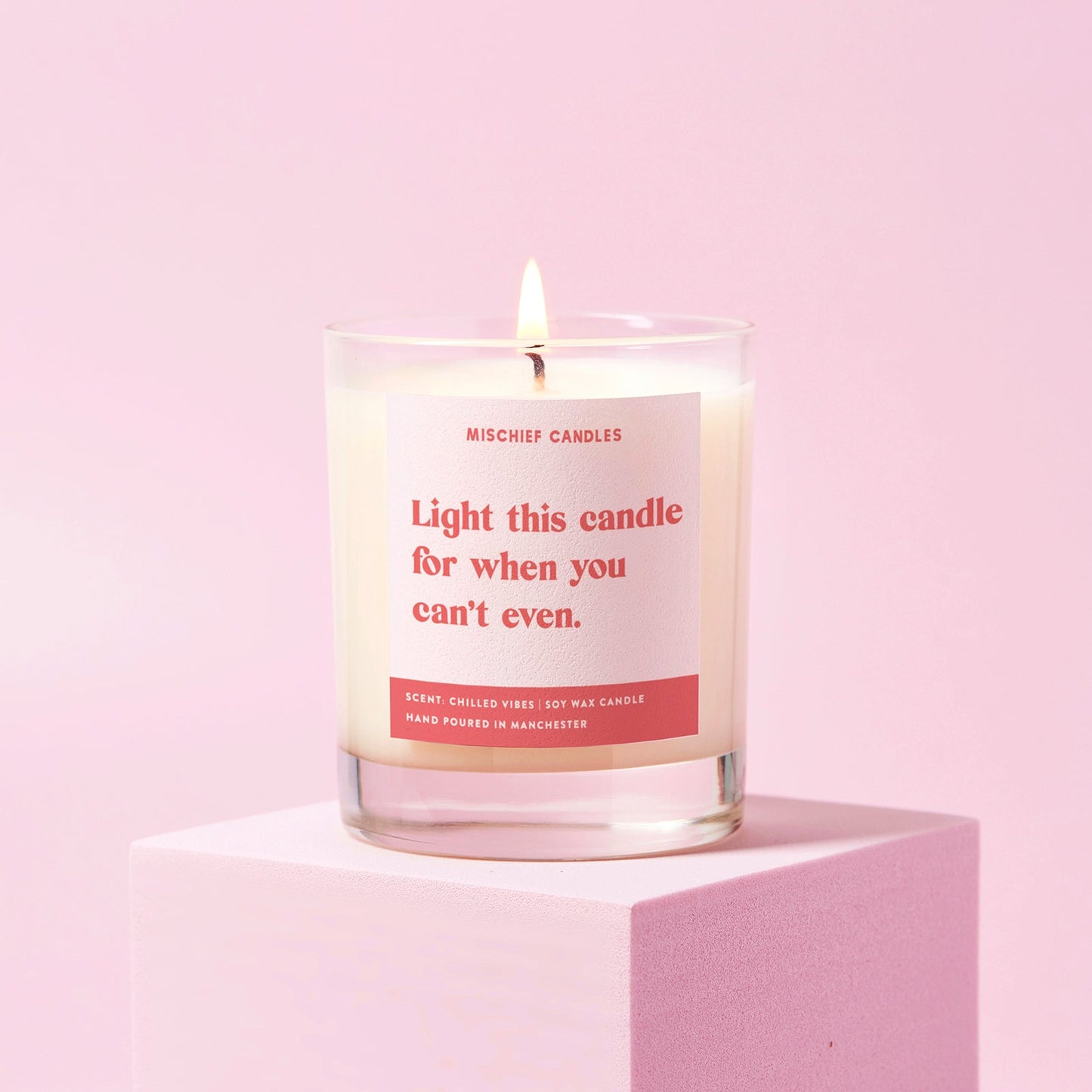 Self-Care Gift Funny Well-Being Candle For When You Can’t Even - Candles
