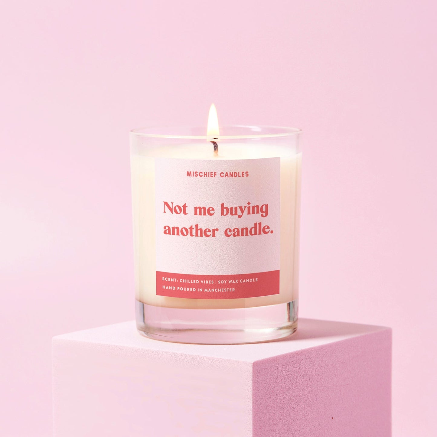 Funny Friend Gift Soy Wax Candle Not Me Buying Another Candle - Candles