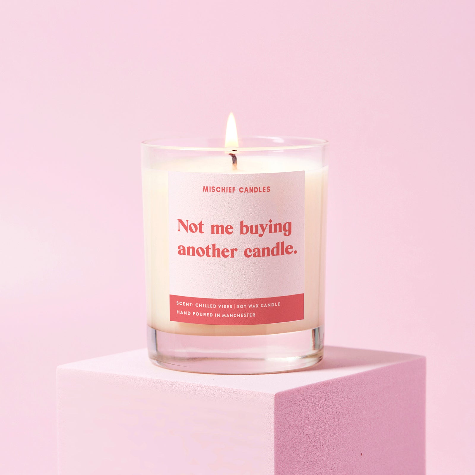 Funny Friend Gift Soy Wax Candle Not Me Buying Another Candle - Candles