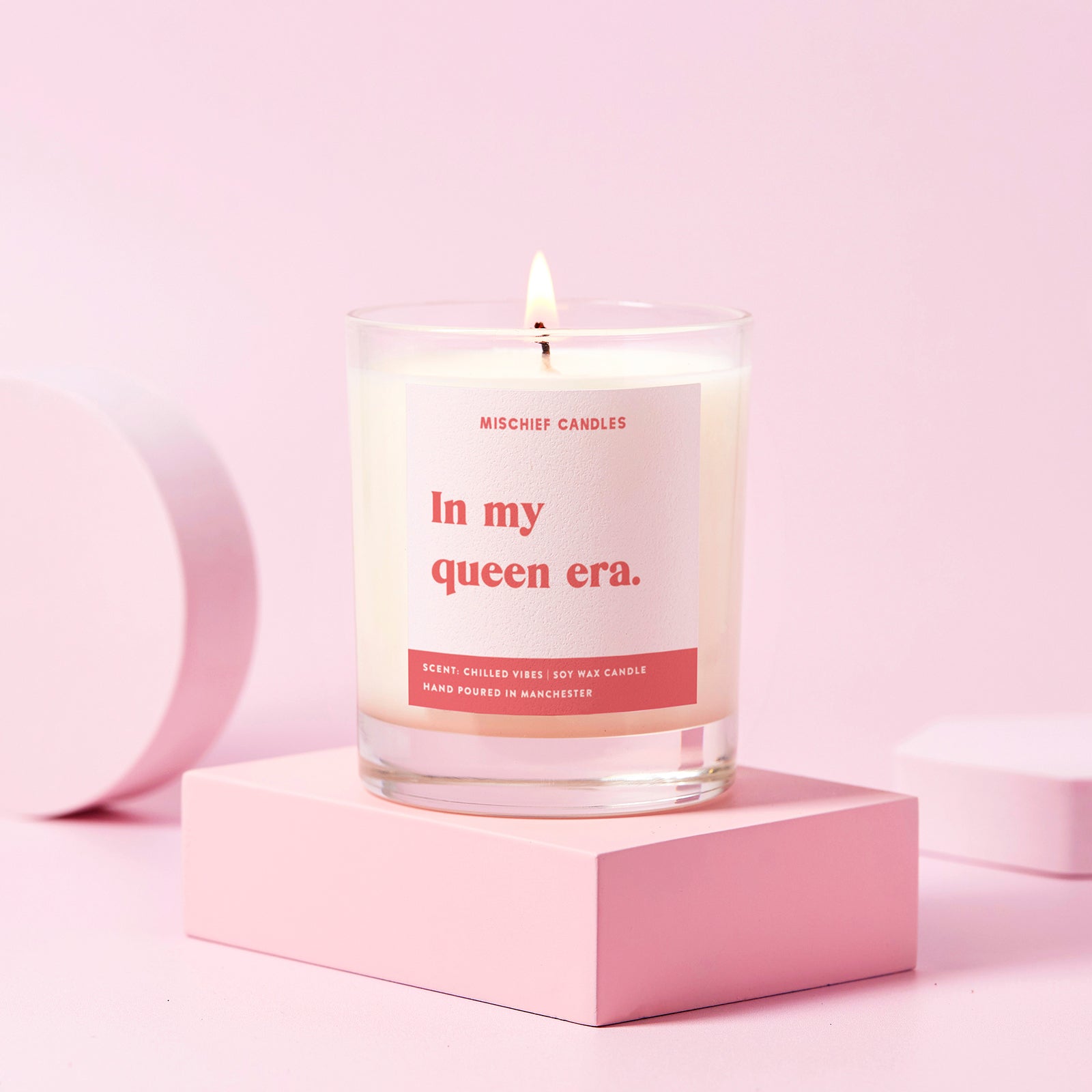 Funny Friend Gift Soy Wax Candle In My Queen Era - Candles