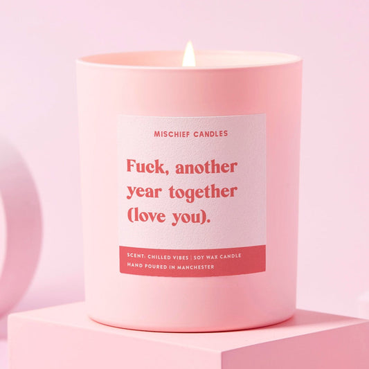 Funny Anniversary Gift Another Year Together Funny Candle Candle Only - Candles