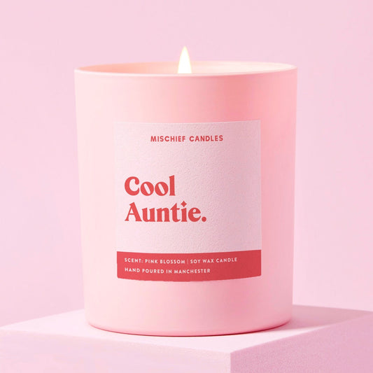 Auntie Gift Funny Auntie to Be Gift Candle Cool Auntie Candle Only - Candles