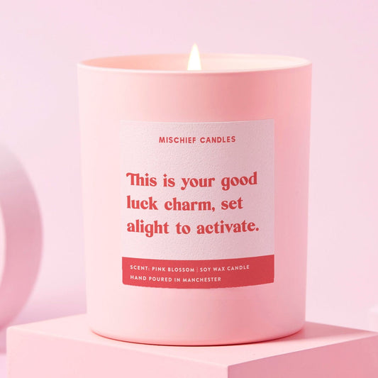 Good Luck Gift Funny Candle Your Good Luck Charm Candle Only - Candles