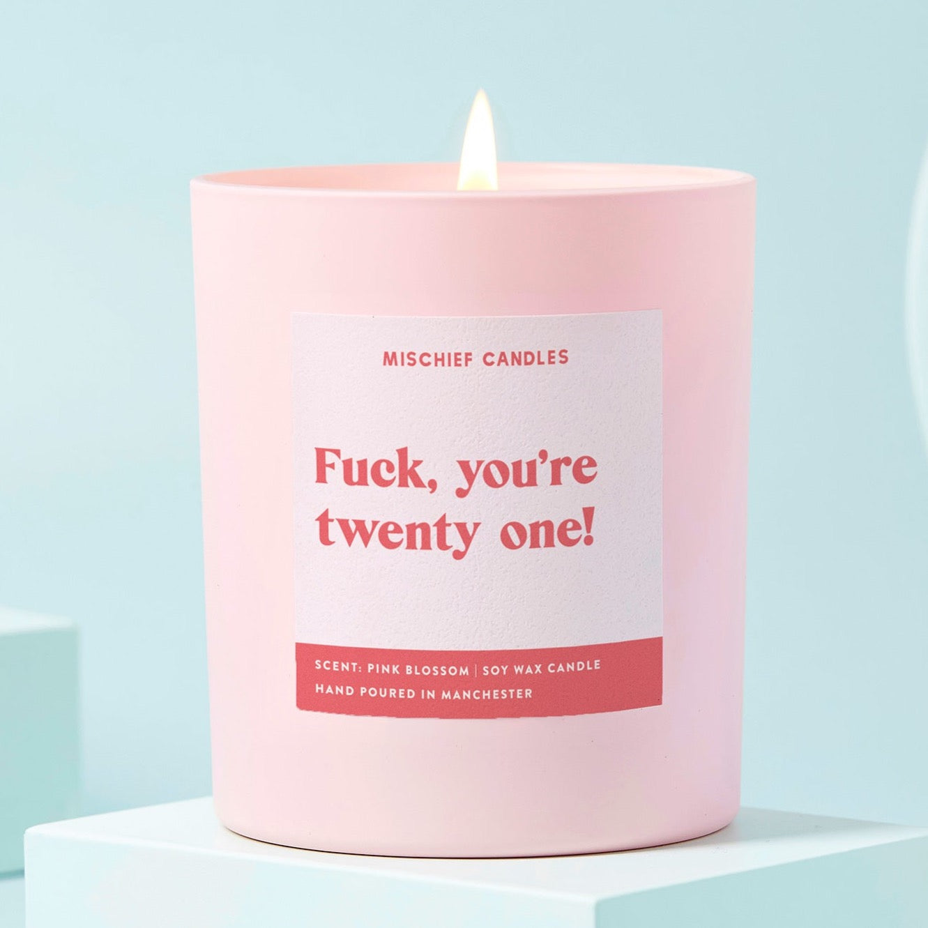 Funny 21st Birthday Gift Funny Candle Fuck You're Twenty One Candle Only - Candles