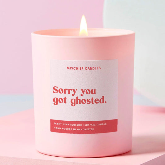 Thinking of You Funny Gift Candle Sorry You Got Ghosted Candle Only - Candles