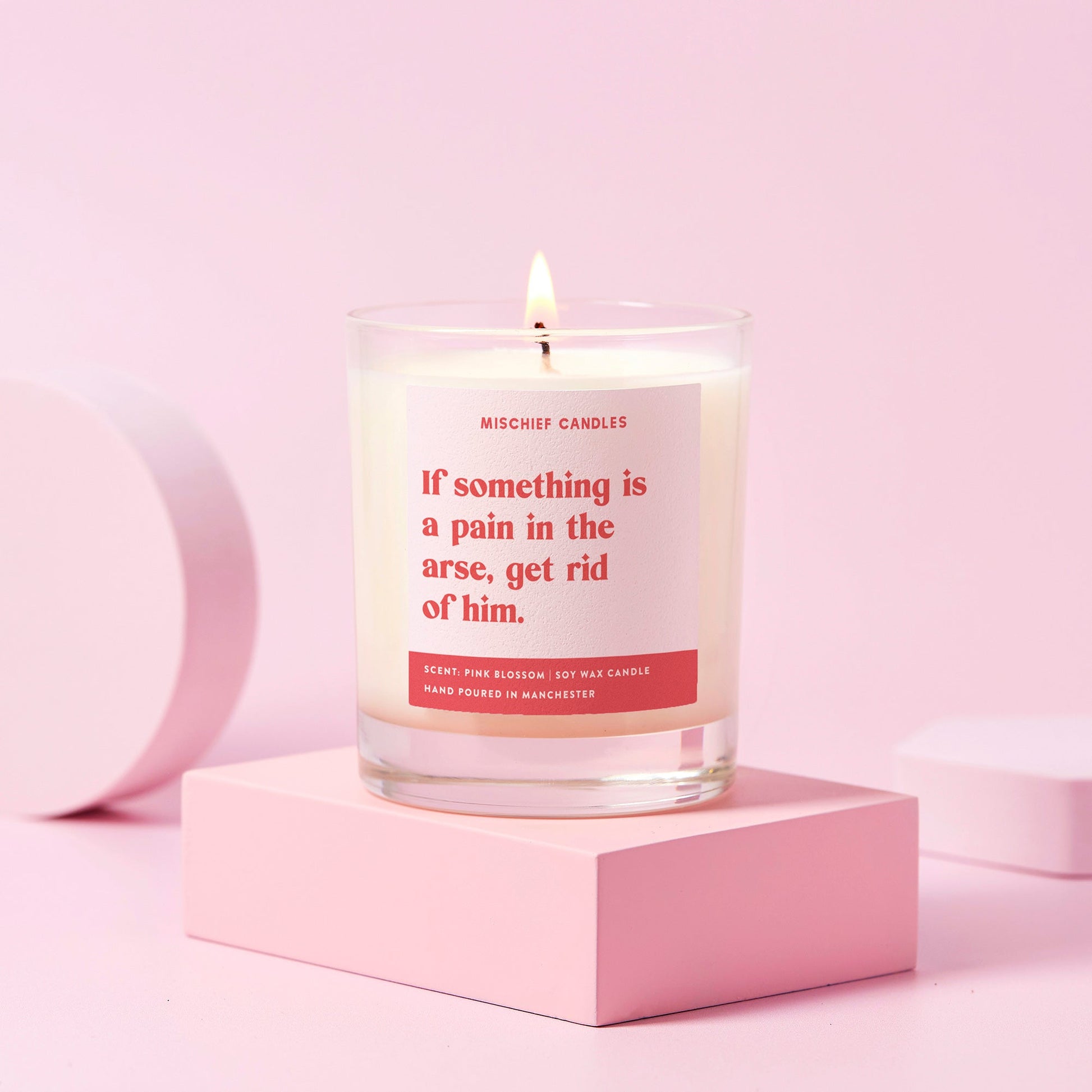 Funny Divorce Gift Candle Newly Single Get Rid of Him - Candles