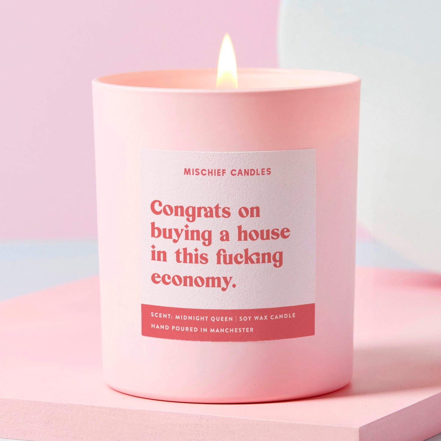 New Home Gift Funny Housewarming Candle A House in This Economy Candle Only - Candles