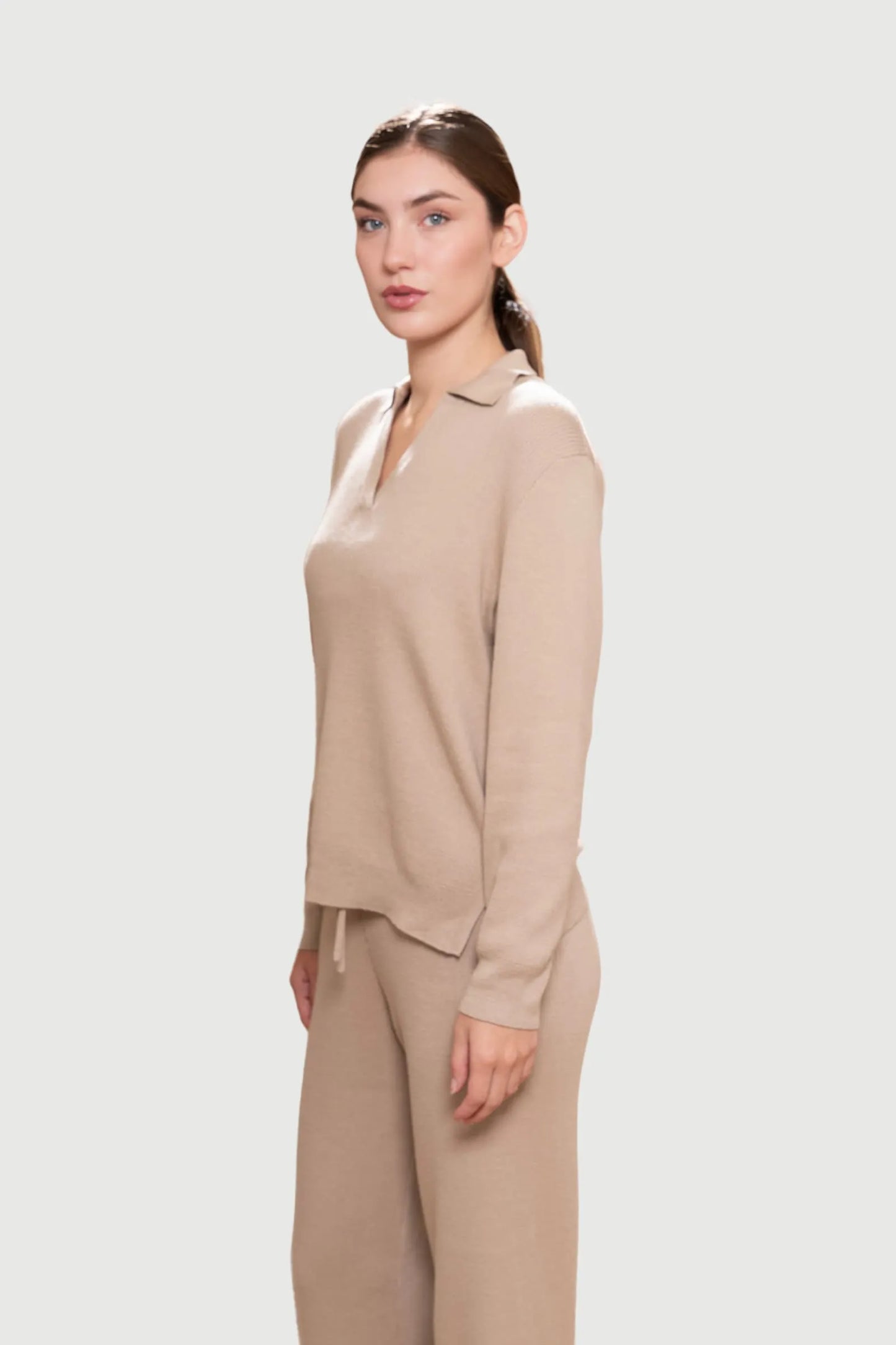 Ribbed Lounge Jumper - Women's Jumpers