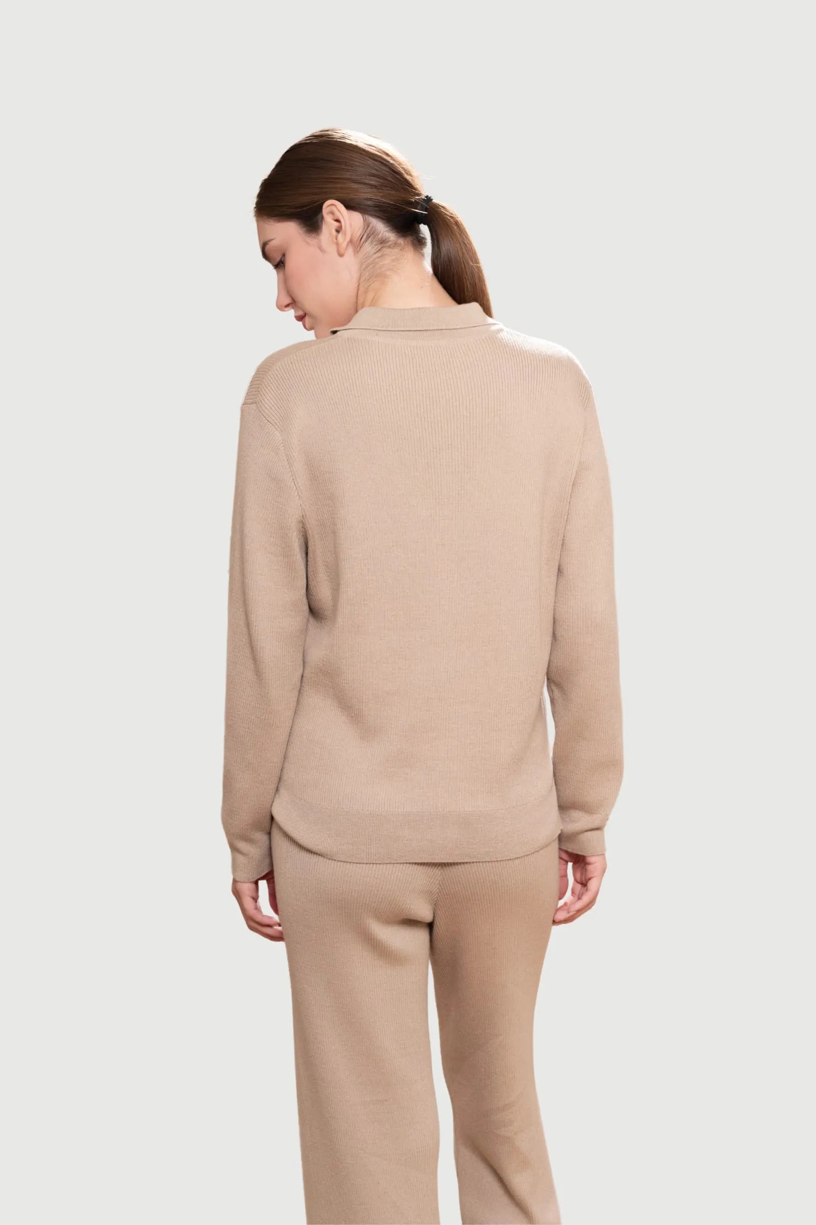 Ribbed Lounge Jumper - Women's Jumpers