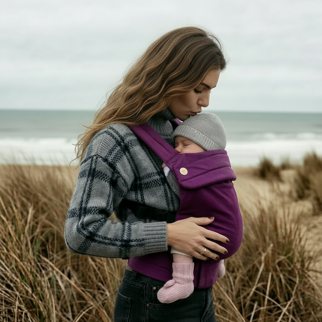Velvet Baby Carrier - Berry Kiss - Baby Carriers