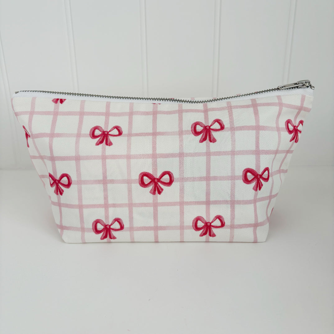 Nappy Wallet - Pink Bows - Baby & Toddler