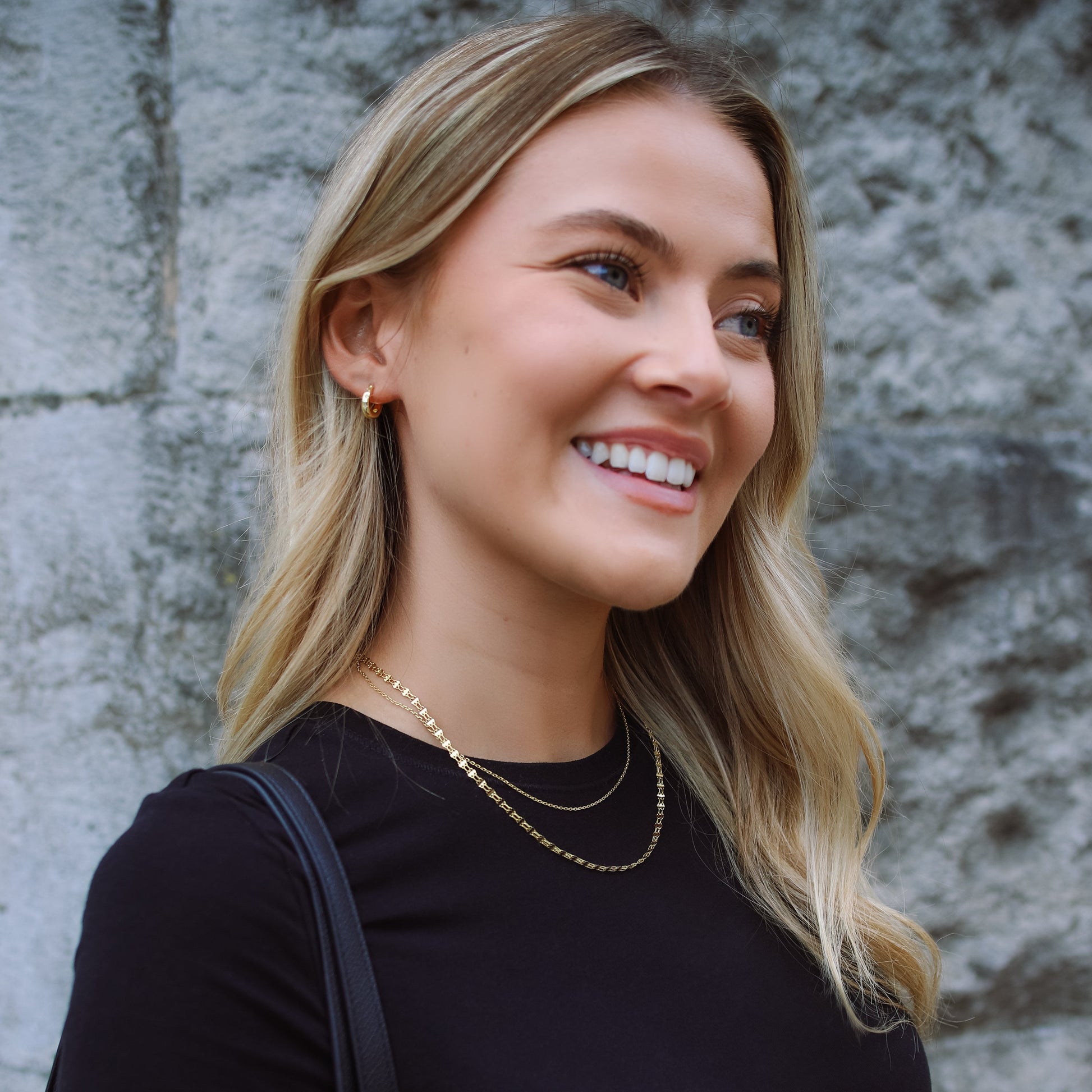 Esti Star Hoop Earrings | 18K Gold Plated - Earrings