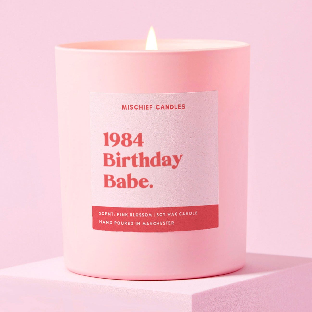 40th Birthday Gift Funny Candle 1984 Birthday Babe Candle Only - Candles