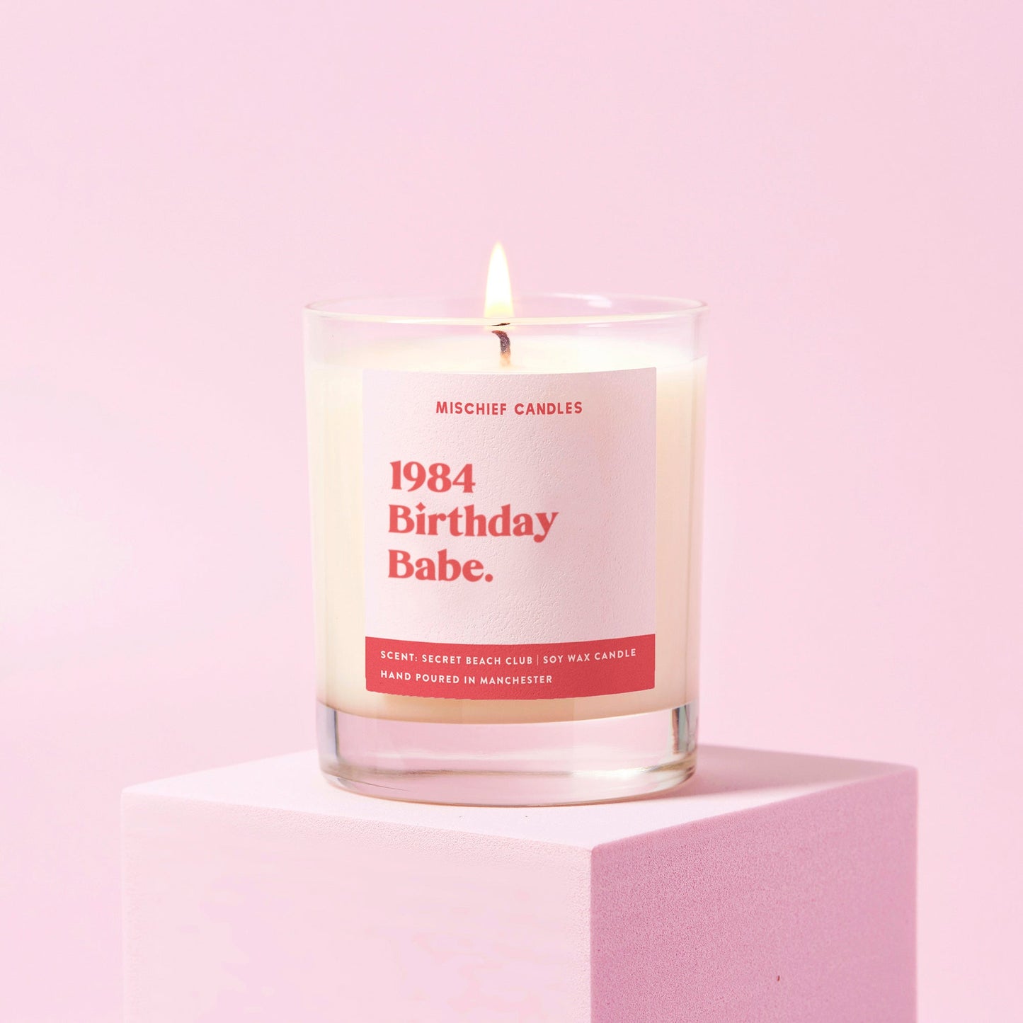 40th Birthday Gift Funny Candle 1984 Birthday Babe - Candles
