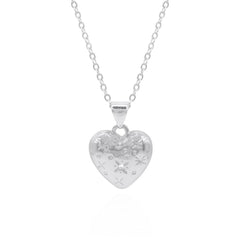Colar Vida Bubble Heart | Prata de Lei 925