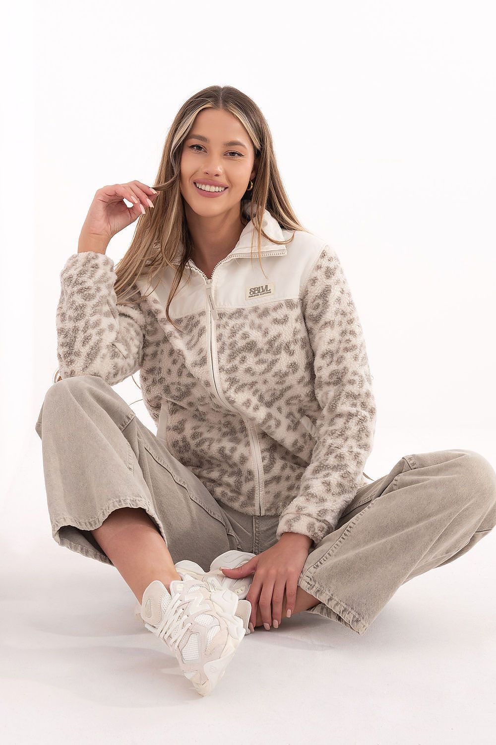 Animal Motif Jacket for Trendy Layering