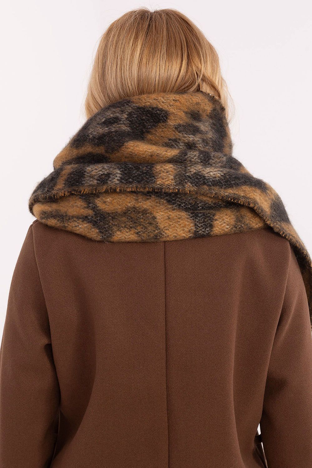 AT Animal Print Shawl for Women - Trendy Fashion Accessory - Scarves