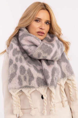 AT Animal Print Shawl for Women - Trendy Fashion Accessory