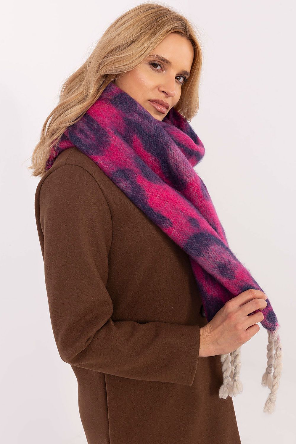AT Animal Print Shawl for Women - Trendy Fashion Accessory - Scarves