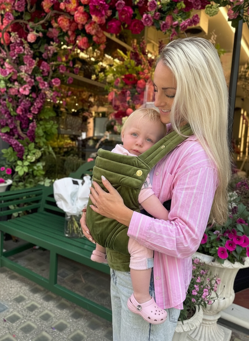 Bizzi Growin Baby Carrier for Trendy Parents - Soft-Structured Carriers