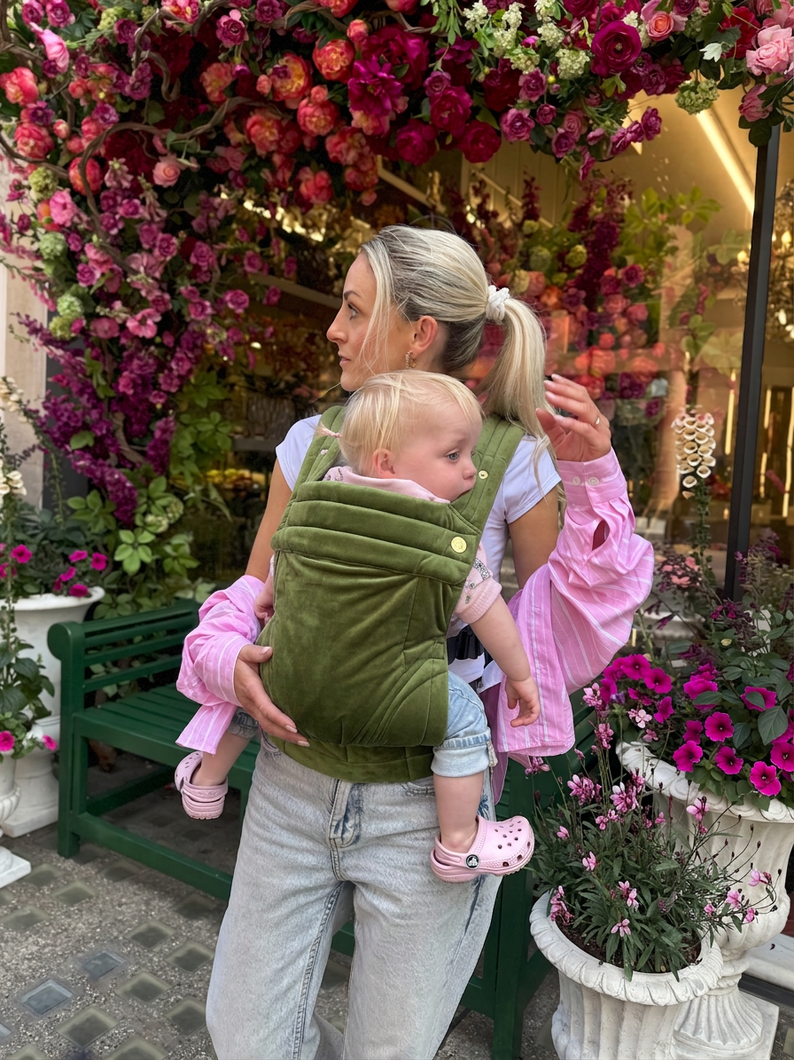 Bizzi Growin Baby Carrier for Trendy Parents - Soft-Structured Carriers