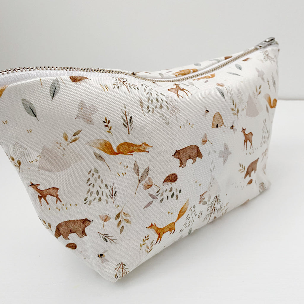 Nappy Wallet - Woodland Animal Print - Baby & Toddler