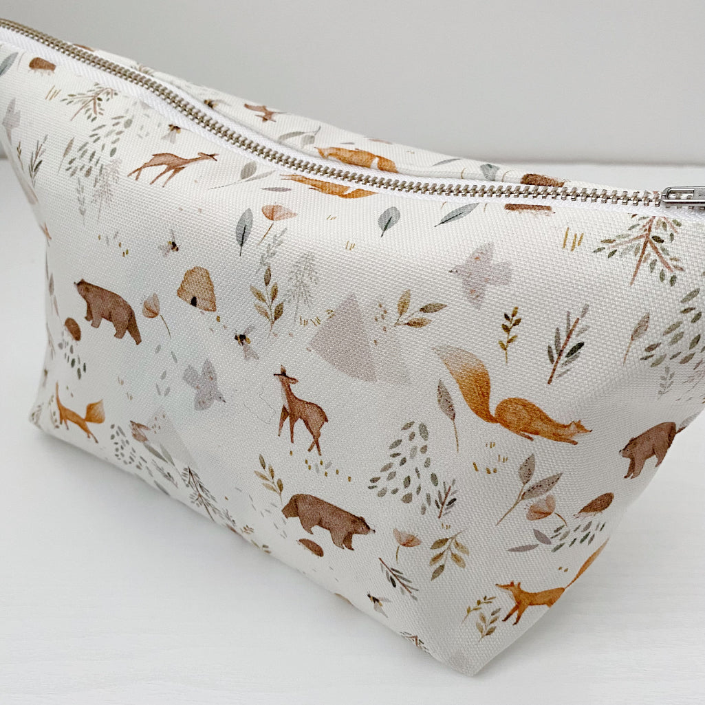 Nappy Wallet - Woodland Animal Print - Baby & Toddler