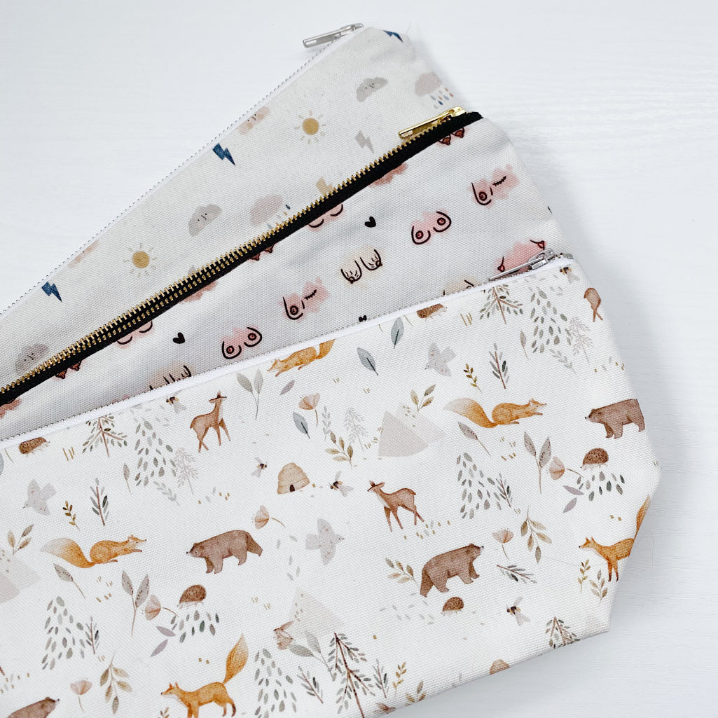 Nappy Wallet - Woodland Animal Print - Baby & Toddler
