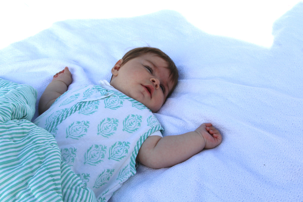0.5 Tog Sleeping Bag - Turquoise Sea
