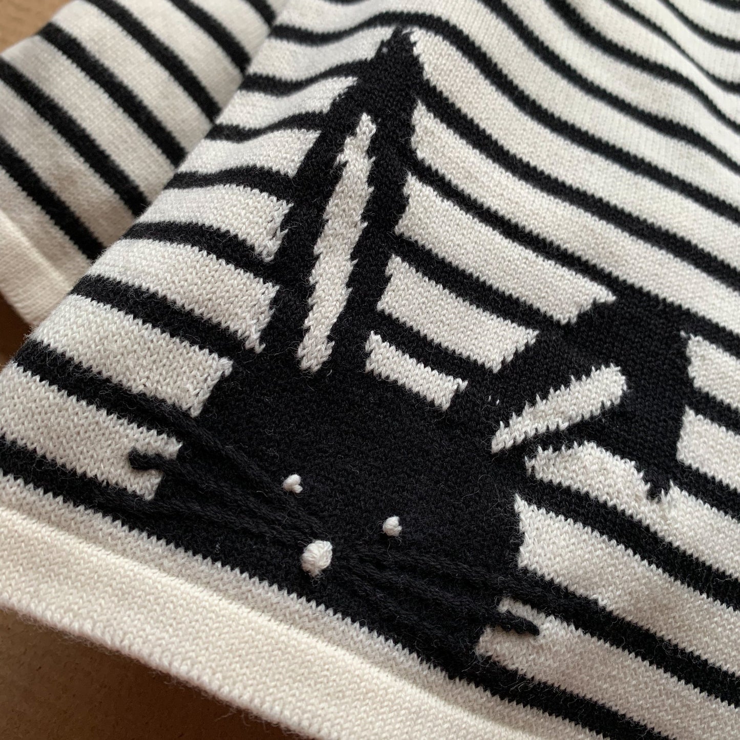 Fable and Bear Baby Striped T-Shirt - Hop To It - Sweaters