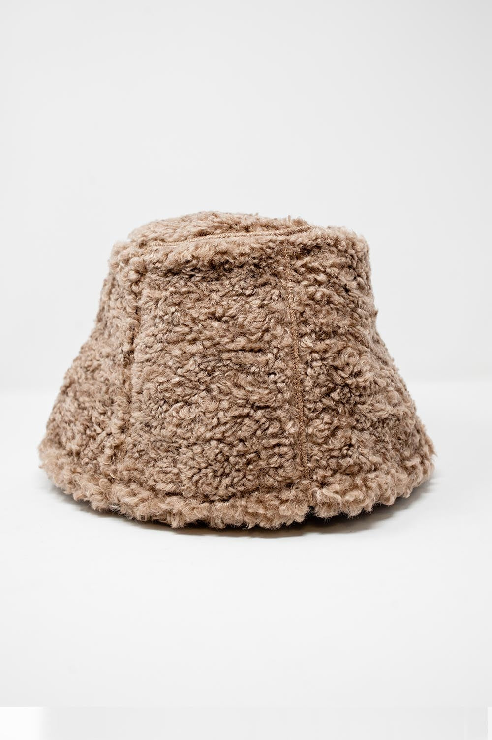 Beige bucket hat borg - Hats