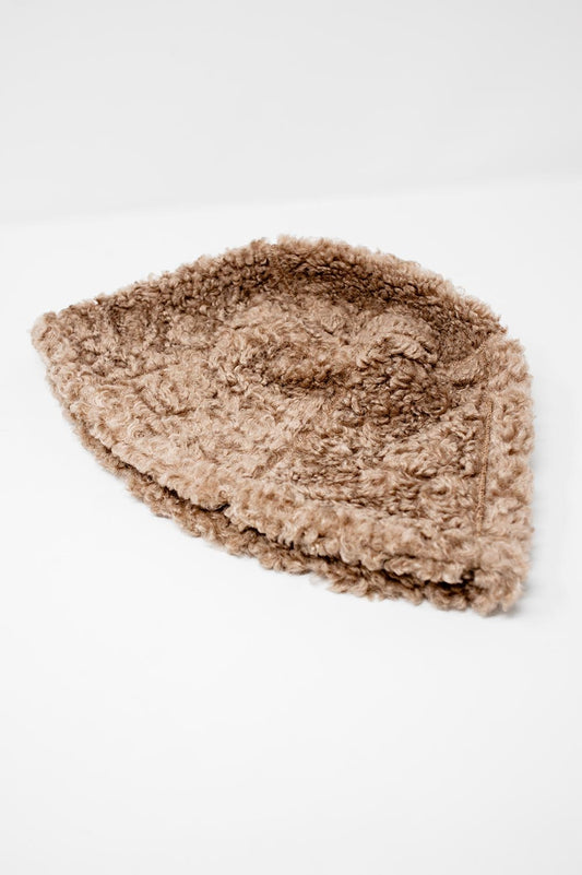 Beige bucket hat borg - Hats