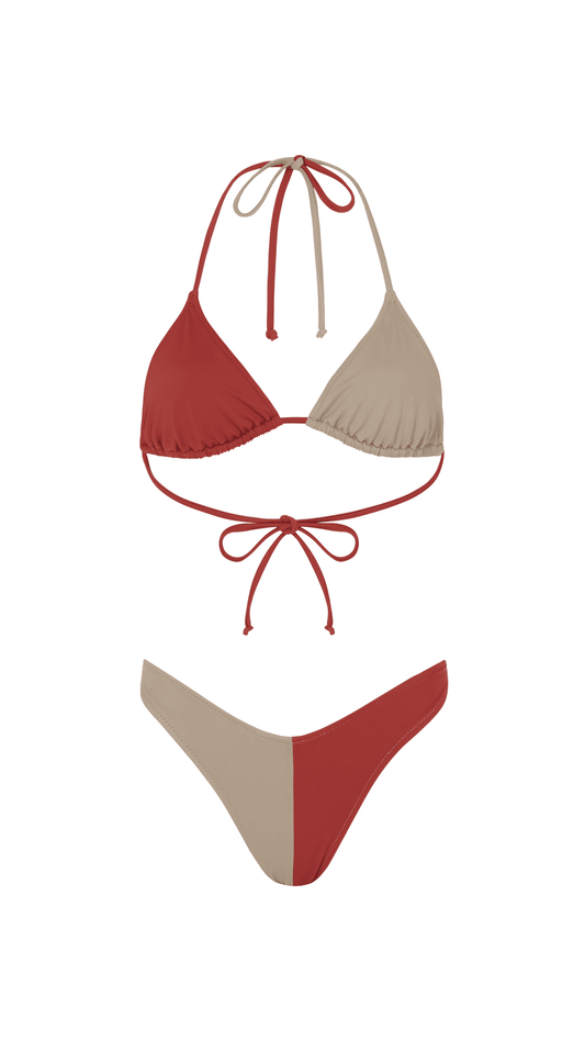 Ashlea Baker Bicolour Bikini Bottom for Stylish Swimwear - swimwear